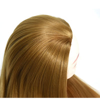 Mannequin Head for Hairdressing Practice, Styling, Braiding, and Makeup Application
