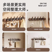 Suction Cup Door Hook Rack for Clothes, Hats, and Storage - No-Drill Wall Mount