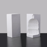 European Pantheon Dome Architectural Model Ornament for Living Room and Study