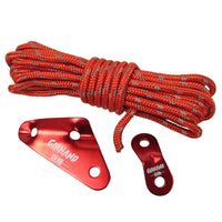 Reflective Guy Ropes for Outdoor Camping Tents and Tarps, 4mm Polyester
