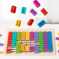 Montessori Wooden Multiplication Division Addition Board Math Learning Toy for Kids