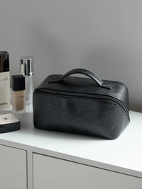 Portable Large Capacity Cosmetic Bag for Travel and Daily Use