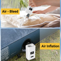 Mini Electric Air Pump for Inflatable Beds and Storage Bags