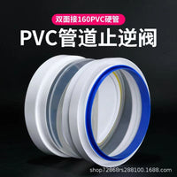 PVC Duct Exhaust Backdraft Damper for Kitchen Range Hoods and Public Flues