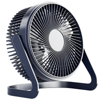 USB Desk Fan, Quiet Portable Mini Fan for Office Home Dorm, Strong Airflow Personal Cooling Fan
