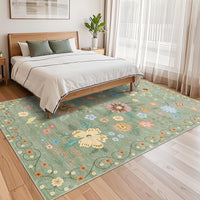 Nordic Bohemian Outdoor Camping Mat & Picnic Rug, Stain-Resistant & Easy-Care Floor Carpet