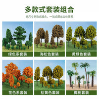 Miniature Model Trees for DIY Landscape Architecture Sand Table Decoration