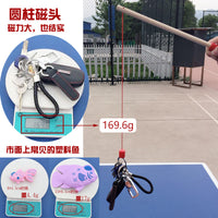 Kids Magnetic Fishing Rod Toy Wooden Pole for Baby Fishing Game