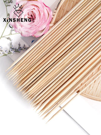 XinSheng Floral Bamboo Skewers for Flower Arrangements and Crafts