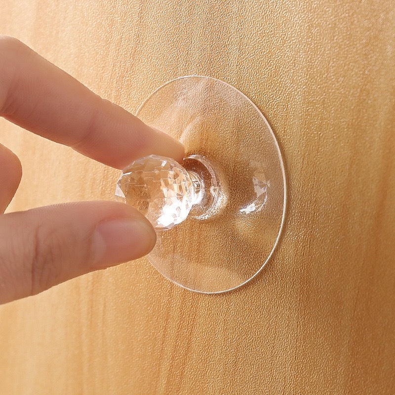 Self-Adhesive Invisible Cabinet Door Handle for Sliding Doors, Drawers, Wardrobes, and Glass Windows