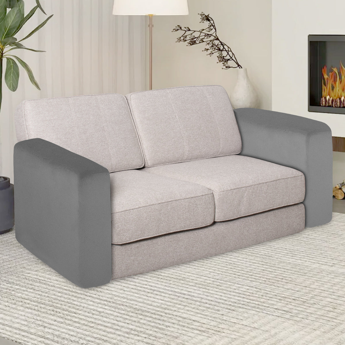 Corn Velvet Sofa Armrest Covers - Scratch, Stain, and Wear Resistant Protectors
