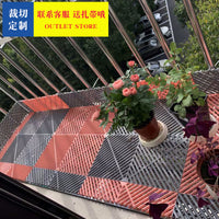 Thickened Anti-Fall Balcony Window Sill Grid Mat for Flower Pots and Safety Barrier