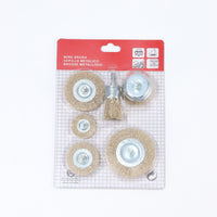 Wire Brush Set for Rotary Tools - Cleaning, Rust Removal, Deburring, Polishing
