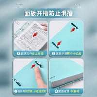 Macaron Color A4 4-Hole Ring Binder for Documents and Test Papers