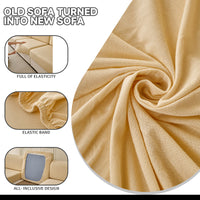 Summer Ice Silk Sofa Cover All-inclusive Non-slip Sofa Cushion Mat for Sectional Sofas