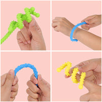 Silicone Sensory Twist Sticks for Kids - Early Education & Interactive Play
