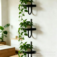 Outdoor Balcony Wall-Mounted Metal Bird Bath & Planter with Quick Installation Bracket