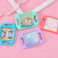 Kids Handheld Maze Puzzle Game Board with Rolling Ball, Educational Toy for Children