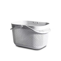 Portable Thickened Plastic Storage Basket for Bathroom and Home