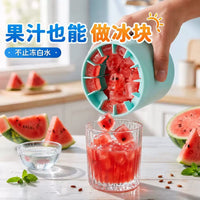 Silicone Ice Cube Tray with Easy Release, Food-Grade Mold for Drinks, Coffee, and Fruit Ice