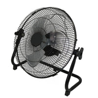 2025 New 12-inch Outdoor Camping Solar Fan with Strong Airflow, Portable and Rechargeable