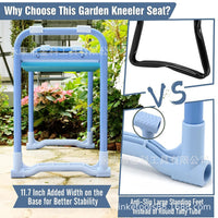 Garden Kneeler and Seat with Tools Pouch