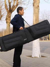 88-Key Digital Piano Bag Thickened Shockproof with Wheels for MOXF8 MX88 MODX8 FP90 Models