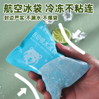 Self-Absorbing Reusable Ice Pack for Food and Beverage Transport