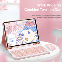 Bluetooth Keyboard Case for iPad 10.2-inch, Mini, and Air Models