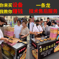 Portable Gas Pizza Oven for Outdoor Commercial Use