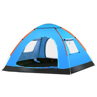 Automatic Pop-Up Camping Tent for 2-4 People, Waterproof Outdoor Shelter