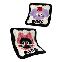 Winter Tufted Plush Seat Cushion for Home Office and Students, Non-Slip Warm Chair Pad