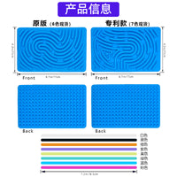 Sensory Activity Board Silicone Toy for Kids Stress Relief and Early Development