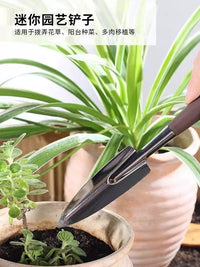 Japanese Stainless Steel Mini Garden Shovel for Potted Plants and Succulents