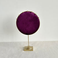 Velvet Necklace and Earring Display Stand for Live Broadcasts and Retail
