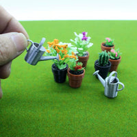 Dollhouse Miniature Watering Can Model for 1:12 Scale Doll Houses