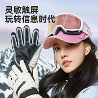 Unisex Winter Ski Gloves, Waterproof Windproof Thermal Gloves for Outdoor Cycling and Sports