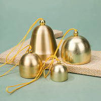 Mini Brass Bells for DIY Crafts, Dragon Boat Festival Decorations, Wind Chime Components, Crisp Sound