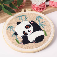 Punch Needle Embroidery DIY Craft Kit with Tools