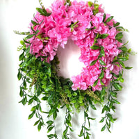 Artificial Hydrangea Wreath for Home Decor