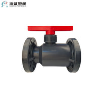 FRPP Flange Ball Valve, PP Plastic Chemical Ball Valve, RPP Corrosion-Resistant Integrated Ball Valve