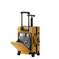 Kids' Ride-On Suitcase 20-inch Carry-On with Universal Wheels and Silent Operation