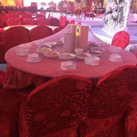 Round Table Food Cover Net for Outdoor Dining, Anti-Mosquito & Fly Mesh Screen Tent