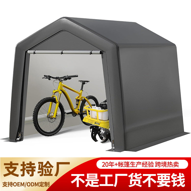Outdoor Motorcycle Storage Shelter Waterproof Dustproof Sunshade Shed