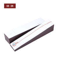Jewelry Display Stand Slanted Bracelet Holder with Landscape Painting for Store Window