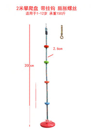 Kids Tree Swing Climbing Disc Outdoor Indoor Plastic Hanging Balance Toy with Hooks