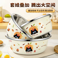 Stainless Steel Multi-Purpose Basin with Drainer for Baby Bottles, Vegetables, and Rice Washing