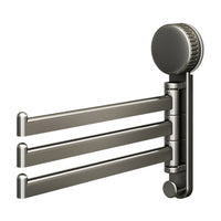 Rotatable Suction Cup Dishcloth Drying Rack for Kitchen Sink Window Sill, Wall-Mounted Towel Holder