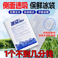 Self-Absorbing Ice Pack for Food Preservation and Commercial Use, Reusable Cold Storage for Express Delivery
