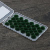Irregular Grass Tufts Model for Architectural Sand Table Scenery